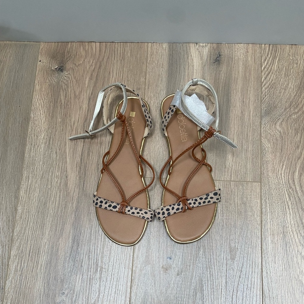 Cheetah print sandal from Dolcetta // size 7.5